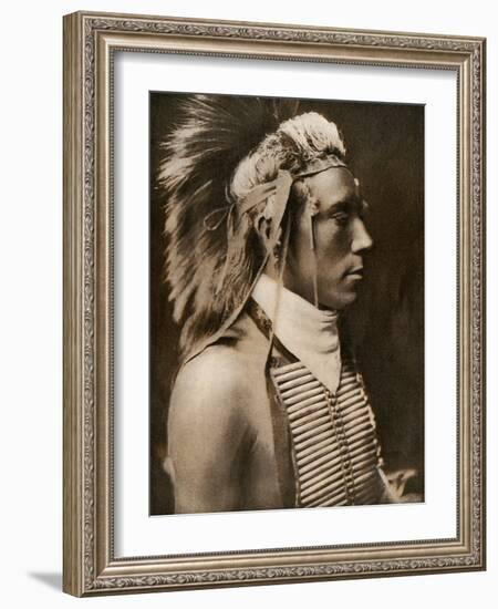 A Crow Boy in Dance Costume, 1905-null-Framed Photographic Print