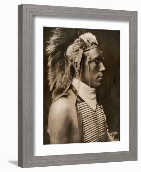 A Crow Boy in Dance Costume, 1905-null-Framed Photographic Print