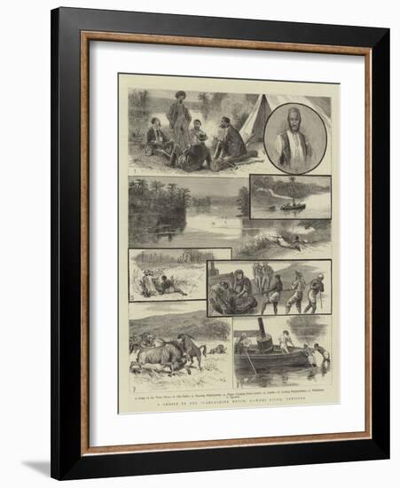 A Cruise in the Lancashire Witch, I, Wami River, Zanzibar-null-Framed Giclee Print