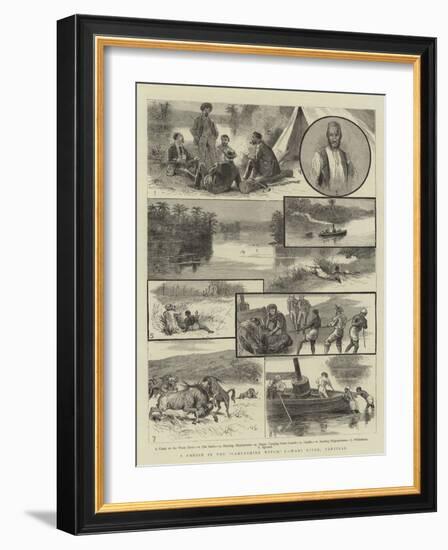 A Cruise in the Lancashire Witch, I, Wami River, Zanzibar-null-Framed Giclee Print