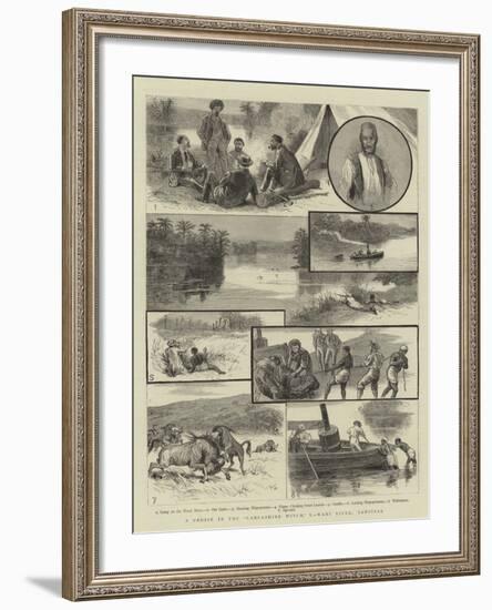 A Cruise in the Lancashire Witch, I, Wami River, Zanzibar-null-Framed Giclee Print