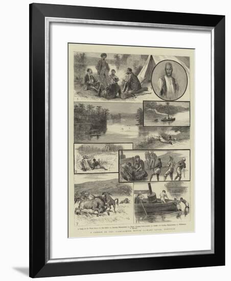 A Cruise in the Lancashire Witch, I, Wami River, Zanzibar-null-Framed Giclee Print