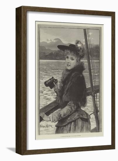A Cruise on the Lake-Davidson Knowles-Framed Giclee Print