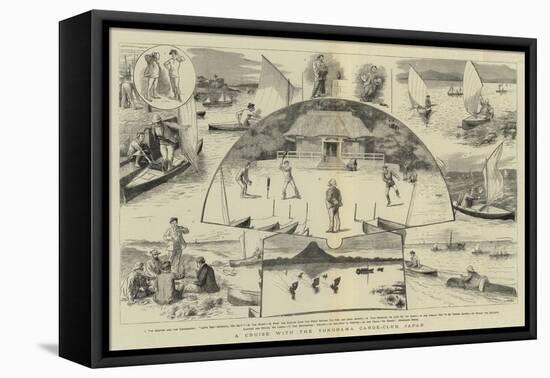 A Cruise with the Yokohama Canoe-Club, Japan-William Ralston-Framed Premier Image Canvas