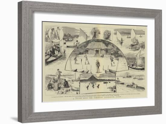 A Cruise with the Yokohama Canoe-Club, Japan-William Ralston-Framed Giclee Print