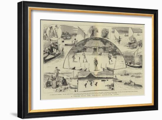 A Cruise with the Yokohama Canoe-Club, Japan-William Ralston-Framed Giclee Print