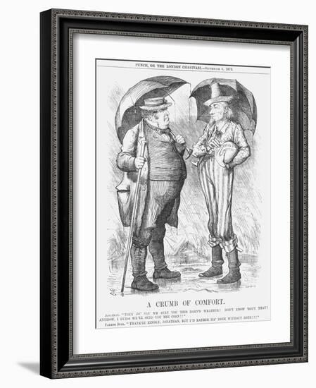 A Crumb of Comfort, 1879-Joseph Swain-Framed Giclee Print