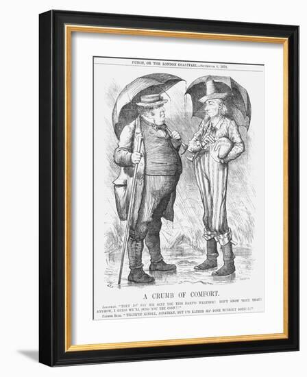 A Crumb of Comfort, 1879-Joseph Swain-Framed Giclee Print