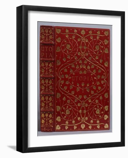 A Crushed Red Levant Morocco Gilt Binding of Utopia by Sir Thomas More. Kelmscott Press, 1893-Henry Thomas Alken-Framed Giclee Print