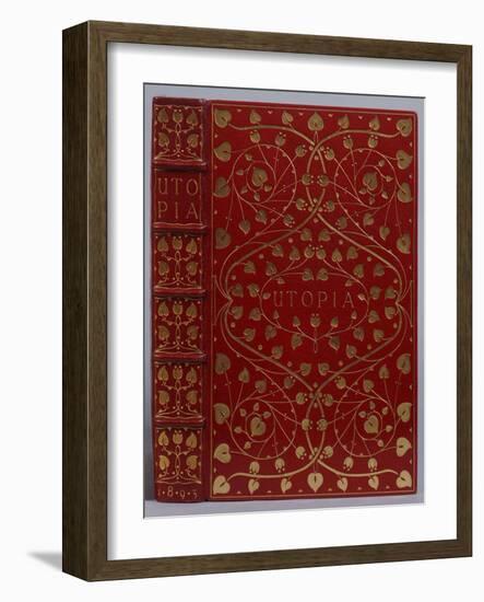 A Crushed Red Levant Morocco Gilt Binding of Utopia by Sir Thomas More. Kelmscott Press, 1893-Henry Thomas Alken-Framed Giclee Print