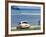 A Cuban Boy Plays Ball at the Baracoa Beach West of Havana, Cuba-null-Framed Photographic Print