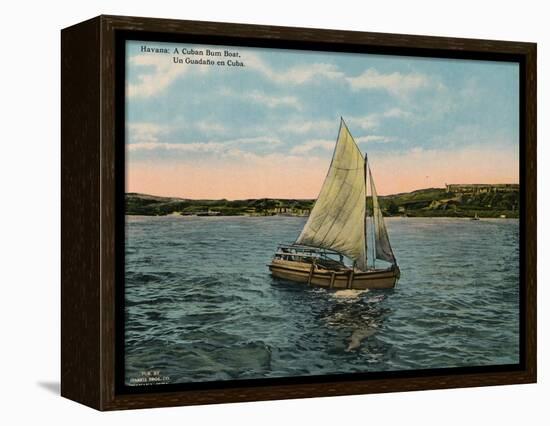 A Cuban bumboat, Havana, c1920-Unknown-Framed Premier Image Canvas