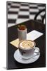 A Cup of Cappuchino in the Royal Arcade, Bourke Street, Melbourne, Victoria, Australia.-Cahir Davitt-Mounted Photographic Print