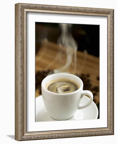 A Cup of Coffee-Herbert Lehmann-Framed Photographic Print