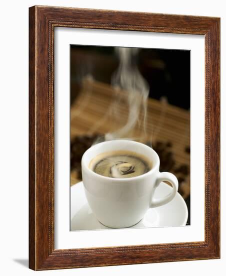 A Cup of Coffee-Herbert Lehmann-Framed Photographic Print