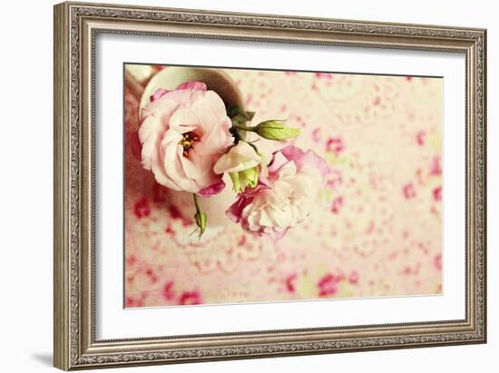 A Cup of Romance-Sarah Gardner-Framed Photographic Print