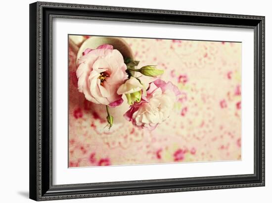 A Cup of Romance-Sarah Gardner-Framed Photographic Print