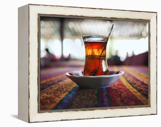 A Cup of Turkish Tea.-Jon Hicks-Framed Premier Image Canvas