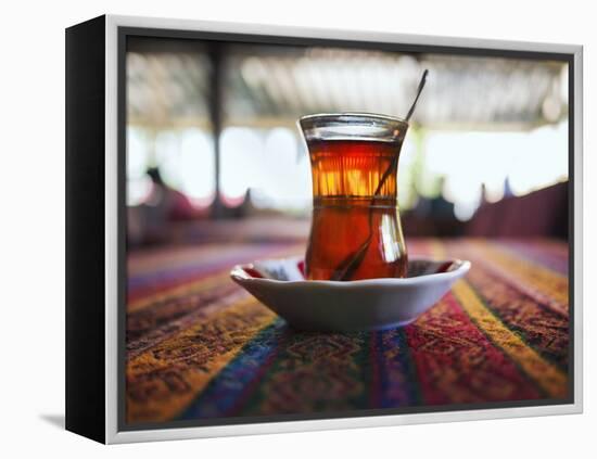 A Cup of Turkish Tea.-Jon Hicks-Framed Premier Image Canvas