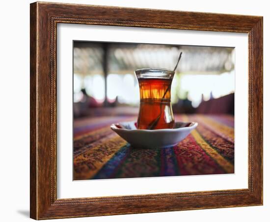 A Cup of Turkish Tea.-Jon Hicks-Framed Photographic Print