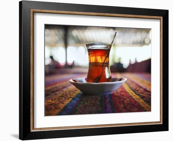 A Cup of Turkish Tea.-Jon Hicks-Framed Photographic Print