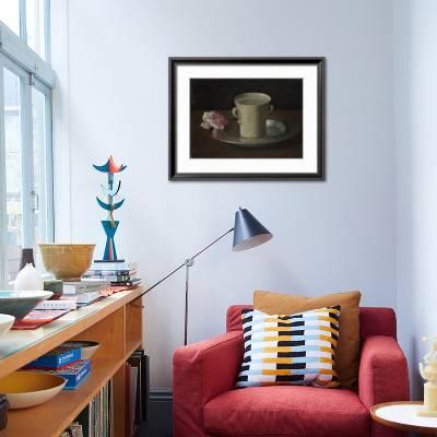 A Cup Of Water And A Rose C 1630 Giclee Print Francisco De Zurbaran Art Com