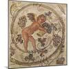 A Cupid Picking Grapes, Fragment of Pavement from Carthage, Tunisia-null-Mounted Giclee Print