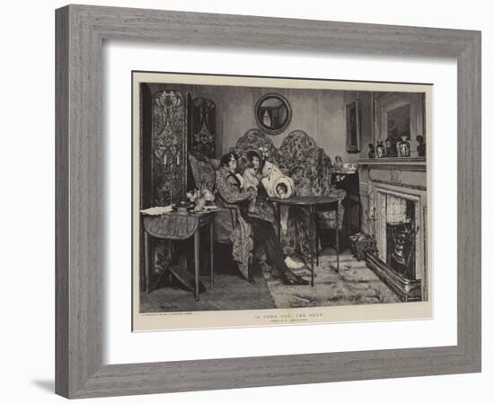 A Cure for the Gout-Walter Dendy Sadler-Framed Giclee Print