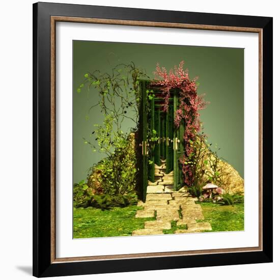 A Curious Entrance-Atelier Sommerland-Framed Art Print