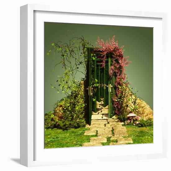 A Curious Entrance-Atelier Sommerland-Framed Art Print