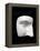 A Cut Out of a Sculpture Including a Man's Face-Winfred Evers-Framed Premier Image Canvas