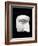 A Cut Out of a Sculpture Including a Man's Face-Winfred Evers-Framed Photographic Print