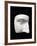 A Cut Out of a Sculpture Including a Man's Face-Winfred Evers-Framed Photographic Print