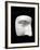 A Cut Out of a Sculpture Including a Man's Face-Winfred Evers-Framed Photographic Print