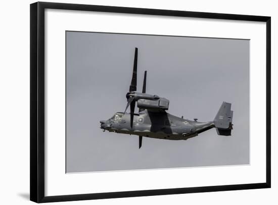 A Cv-22B Osprey of the U.S. Air Force in Flight-Stocktrek Images-Framed Photographic Print