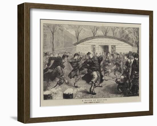 A Dance of Moblots-Edward John Gregory-Framed Giclee Print