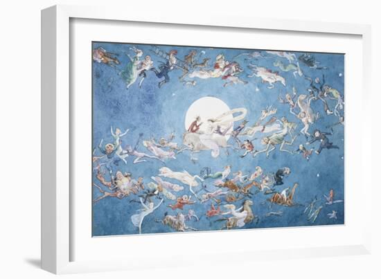 A Dance Round the Moon-Charles Altamont Doyle-Framed Giclee Print