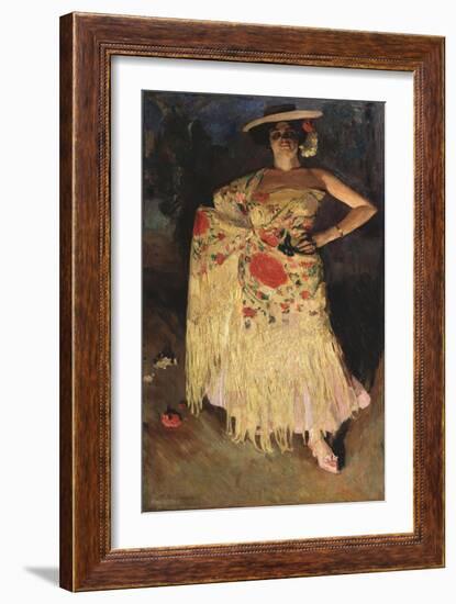 A Dancer, 1903-Sergei Arsenyevich Vinogradov-Framed Giclee Print