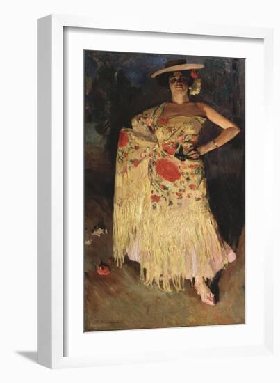 A Dancer, 1903-Sergei Arsenyevich Vinogradov-Framed Giclee Print