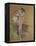 A Dancer Adjusting Her Leotard-Henri de Toulouse-Lautrec-Framed Premier Image Canvas