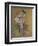 A Dancer Adjusting Her Leotard-Henri de Toulouse-Lautrec-Framed Giclee Print