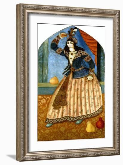 A Dancing Girl, C.1850-1900-null-Framed Giclee Print