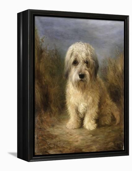 A Dandie Dinmont-Lilian Cheviot-Framed Premier Image Canvas