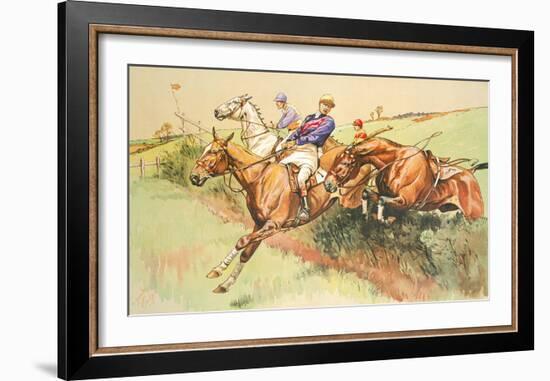 A Dangerous Competitor-Dorothy Hardy-Framed Premium Giclee Print