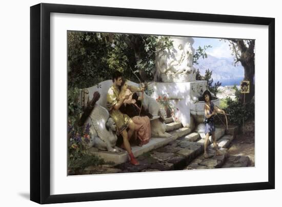 A Dangerous Lesson, 1886-Henryk Siemiradzki-Framed Giclee Print