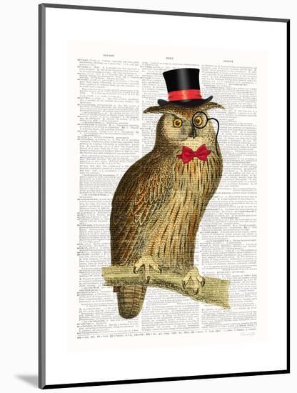 A Dapper Bird-Christopher James-Mounted Art Print