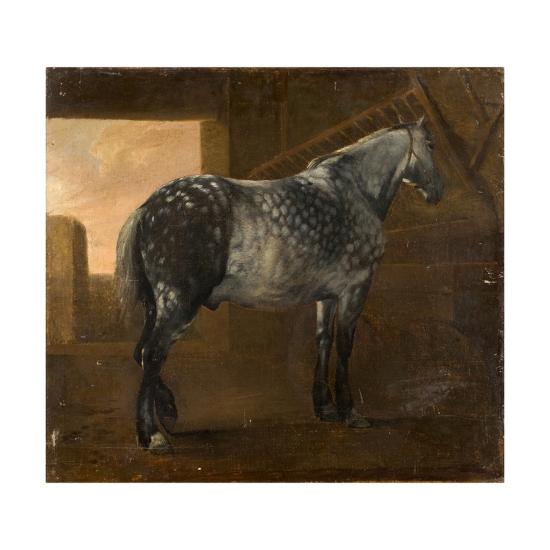 a dapple grey horse giclee print by aelbert cuyp art com