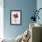 A Dark Red Carnation-Pierre-Joseph Redouté-Framed Giclee Print displayed on a wall