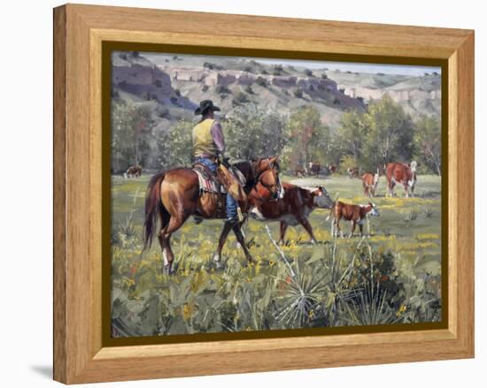 A Darn Good Spring-Jack Sorenson-Framed Stretched Canvas