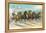 A Dash for the Pole-Currier & Ives-Framed Stretched Canvas